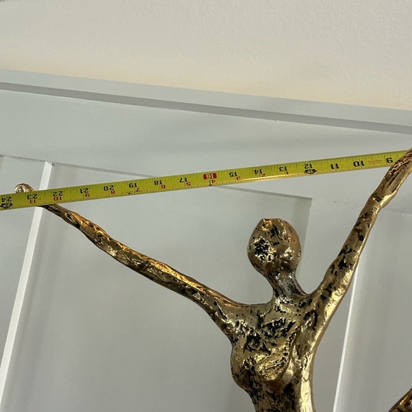 Esther Wertheimer Bronze Sculpture Ballerina Two Tone Marble Base - Picture 9 of 10